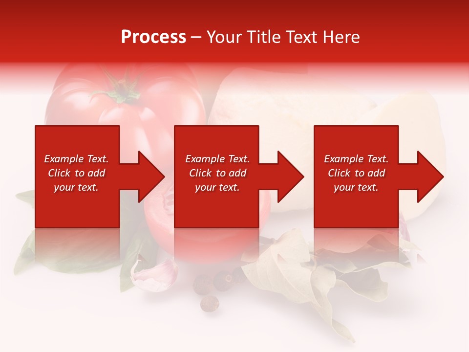 Cheese Fresh Salad PowerPoint Template
