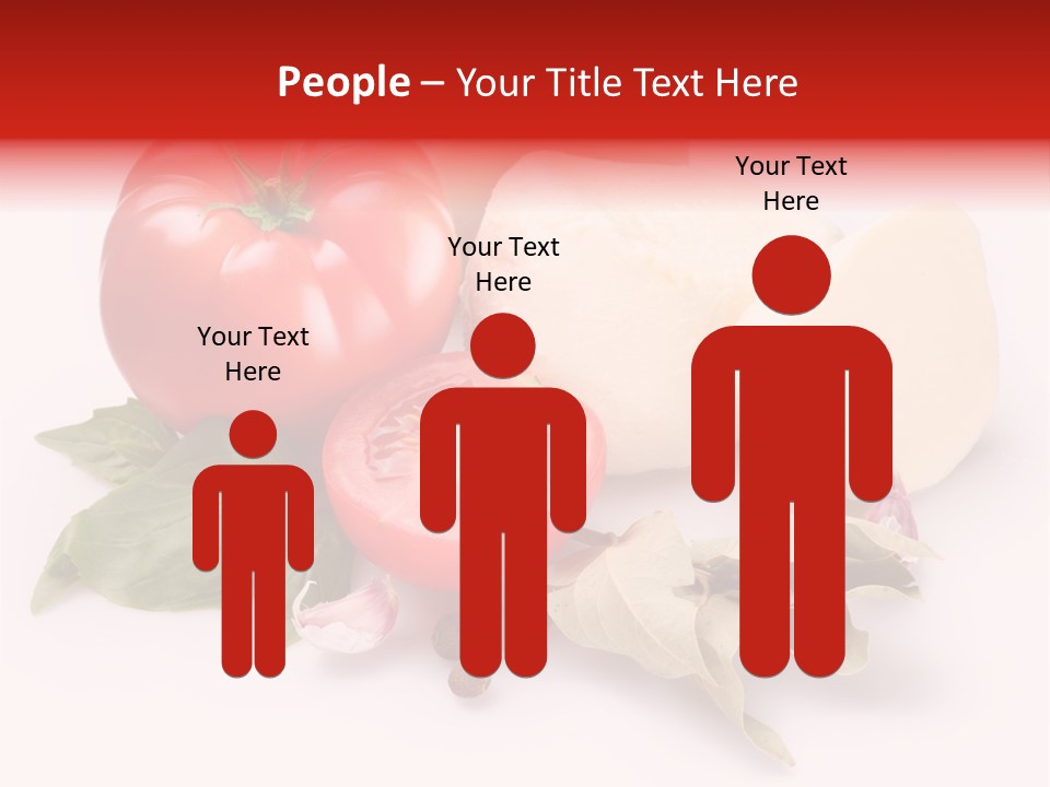 Cheese Fresh Salad PowerPoint Template