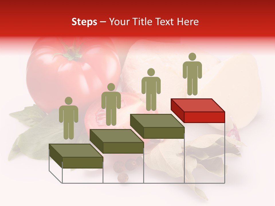Cheese Fresh Salad PowerPoint Template