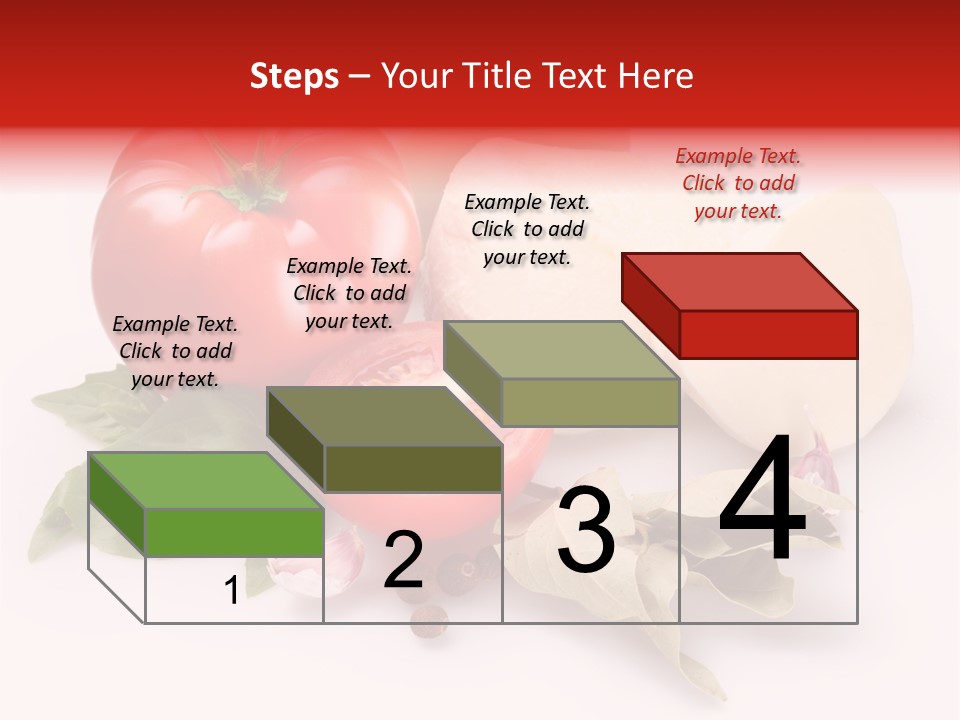 Cheese Fresh Salad PowerPoint Template