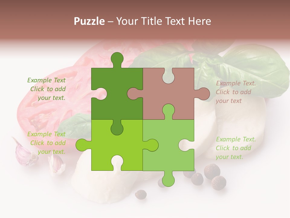 Laurel Leaf Cooking PowerPoint Template