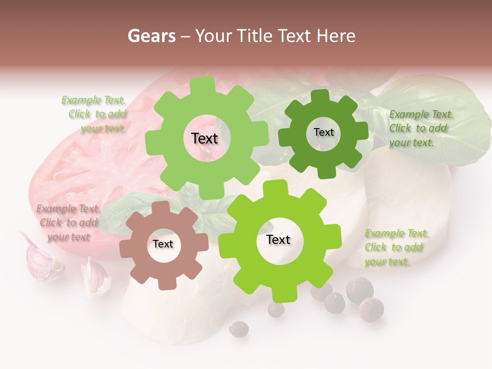 Laurel Leaf Cooking PowerPoint Template