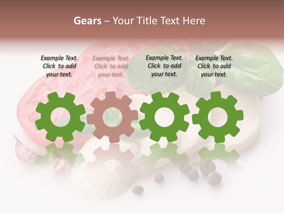 Laurel Leaf Cooking PowerPoint Template