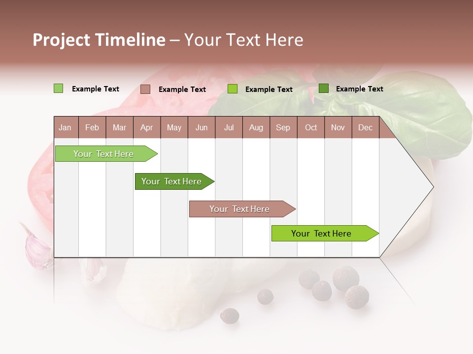 Laurel Leaf Cooking PowerPoint Template