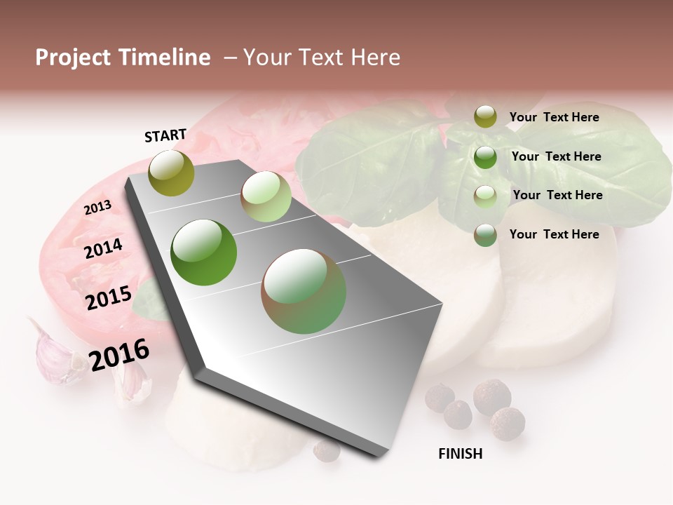 Laurel Leaf Cooking PowerPoint Template