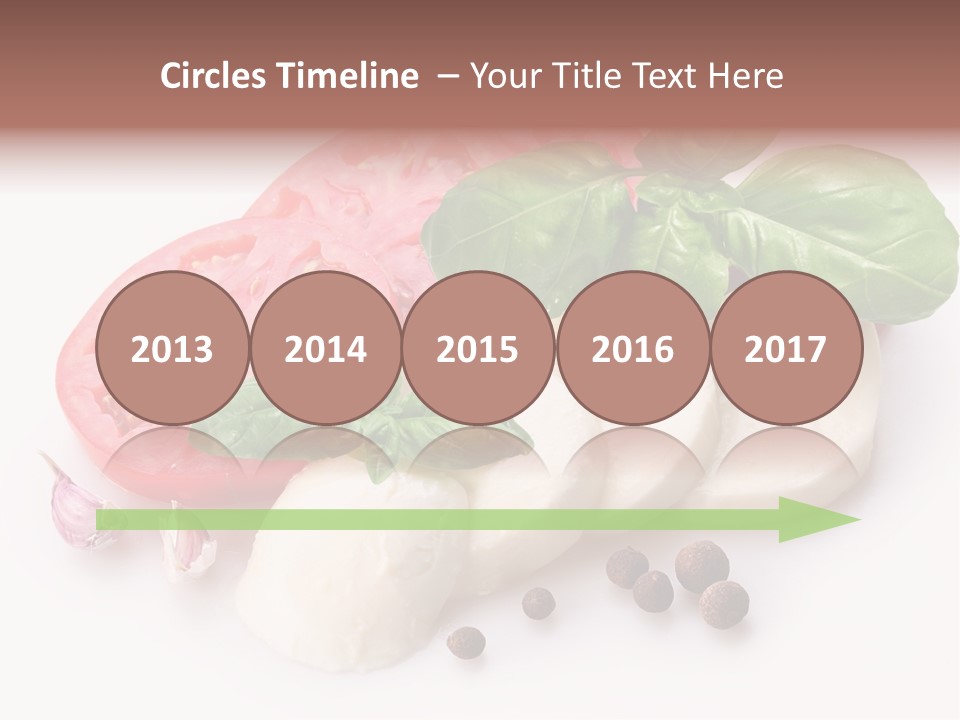 Laurel Leaf Cooking PowerPoint Template