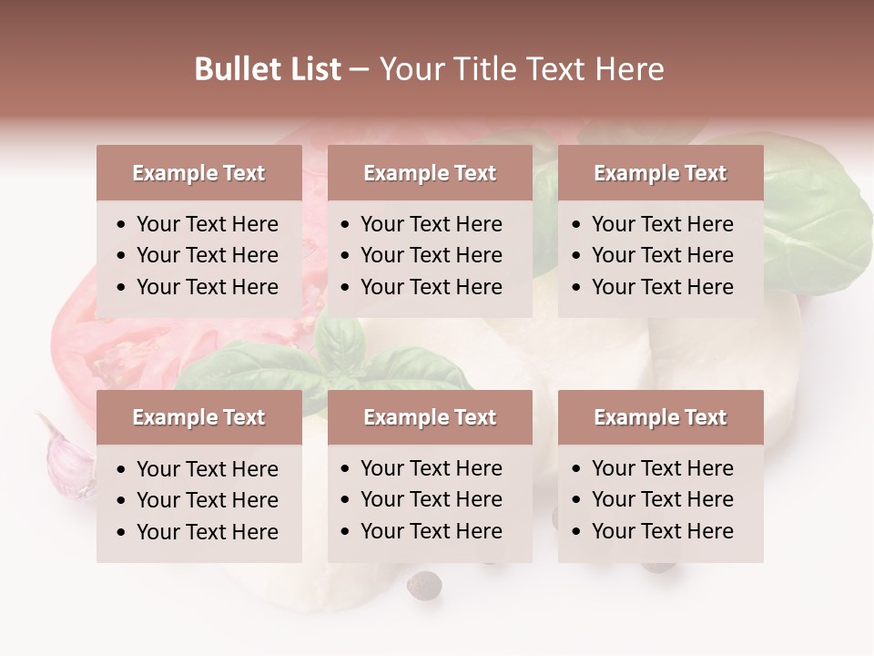 Laurel Leaf Cooking PowerPoint Template