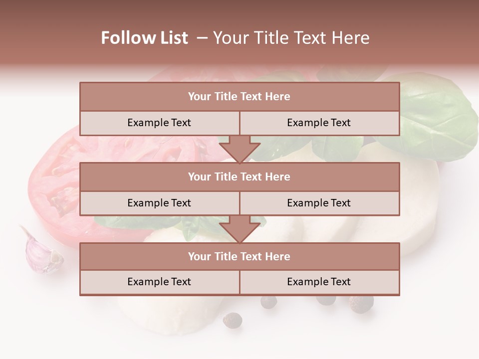 Laurel Leaf Cooking PowerPoint Template