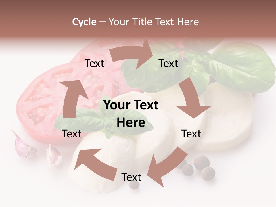 Laurel Leaf Cooking PowerPoint Template