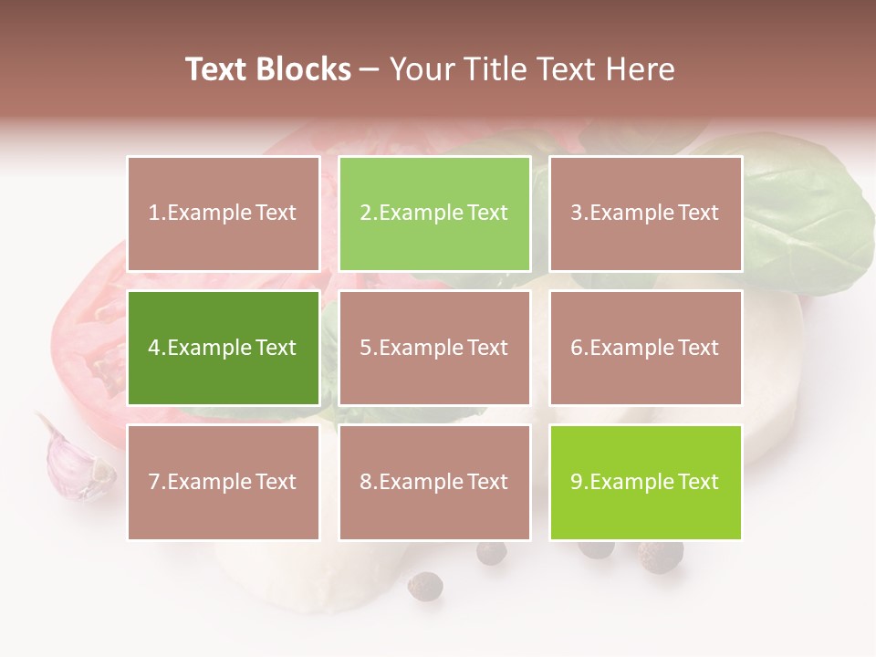 Laurel Leaf Cooking PowerPoint Template