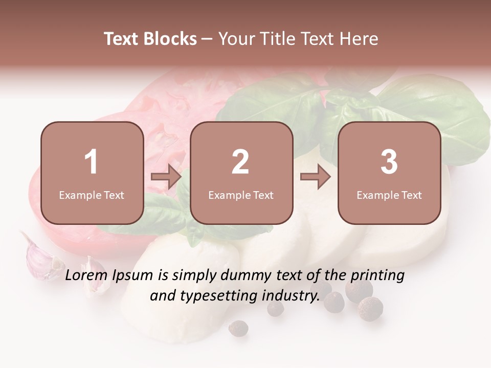 Laurel Leaf Cooking PowerPoint Template