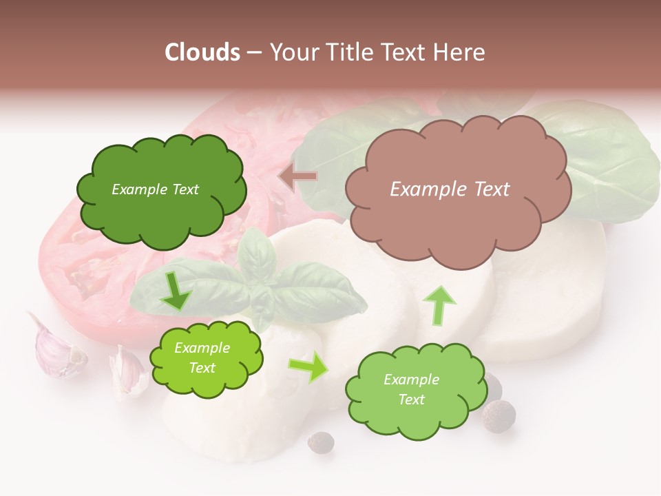 Laurel Leaf Cooking PowerPoint Template