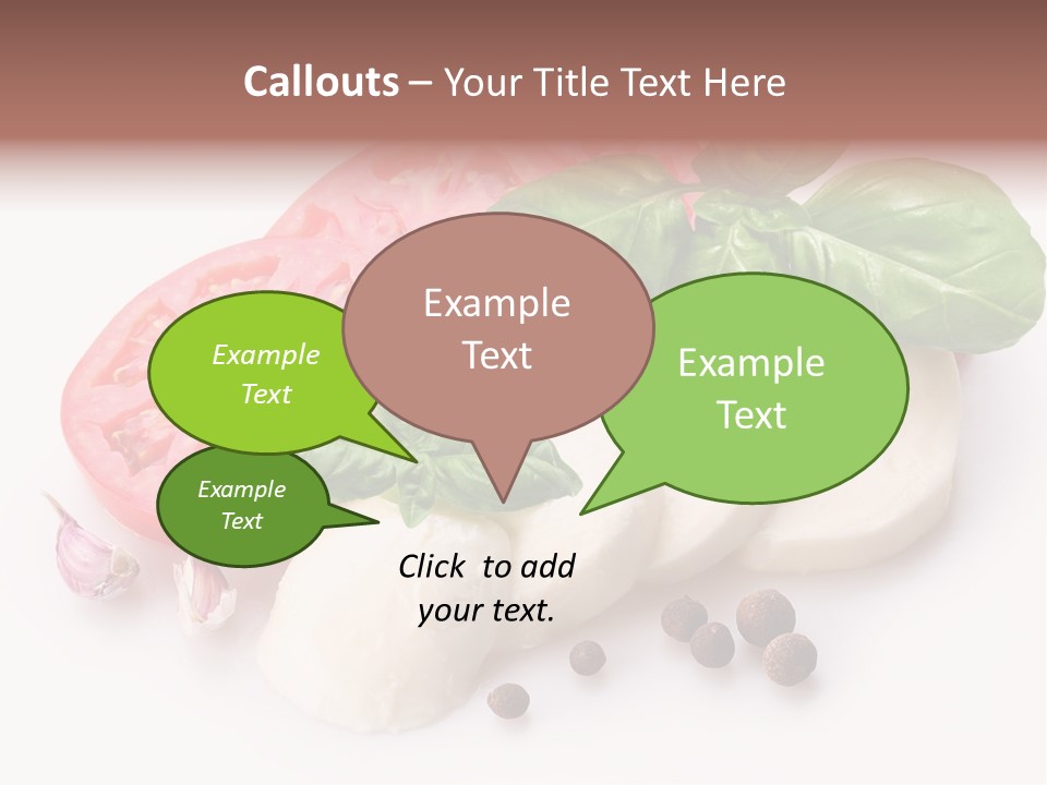 Laurel Leaf Cooking PowerPoint Template