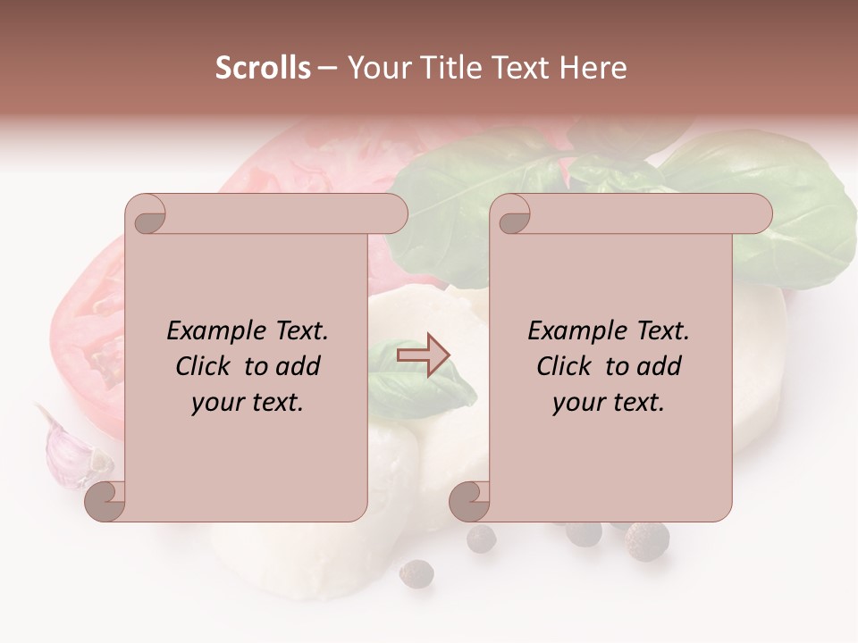 Laurel Leaf Cooking PowerPoint Template