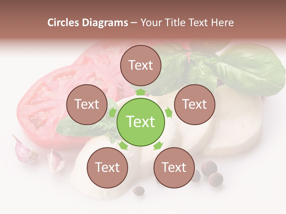 Laurel Leaf Cooking PowerPoint Template