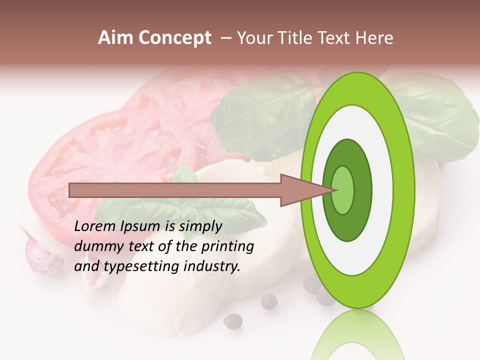 Laurel Leaf Cooking PowerPoint Template