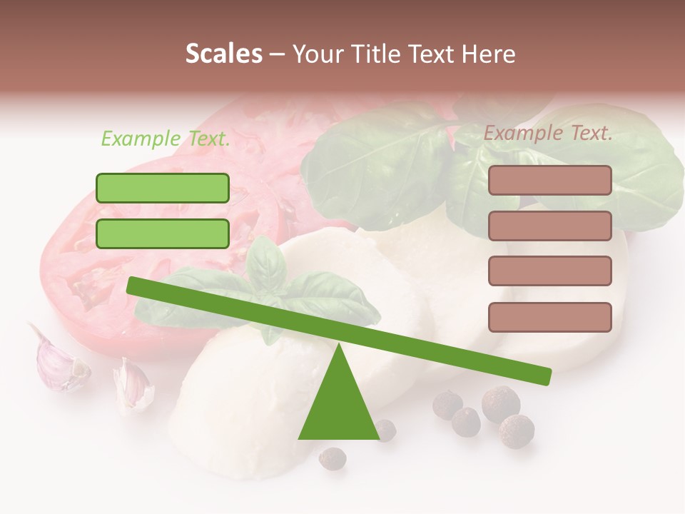 Laurel Leaf Cooking PowerPoint Template