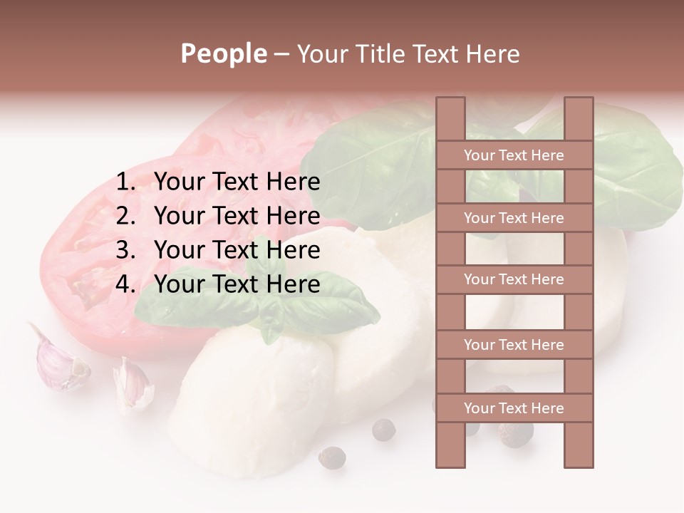 Laurel Leaf Cooking PowerPoint Template