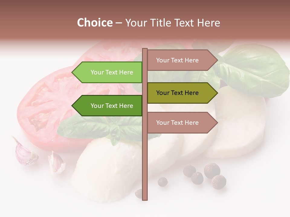 Laurel Leaf Cooking PowerPoint Template