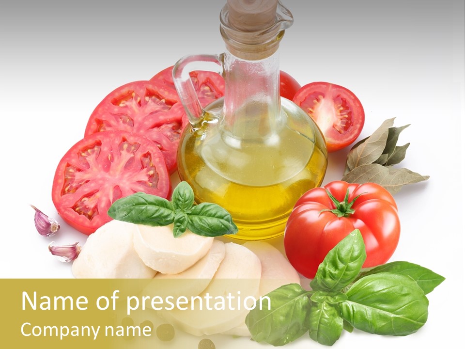 Pepper Leaf Seasoning PowerPoint Template