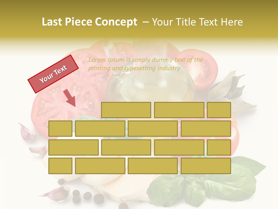 Pepper Leaf Seasoning PowerPoint Template