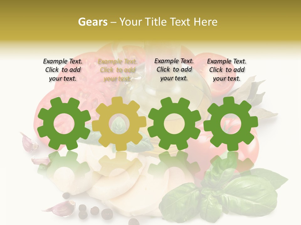 Pepper Leaf Seasoning PowerPoint Template