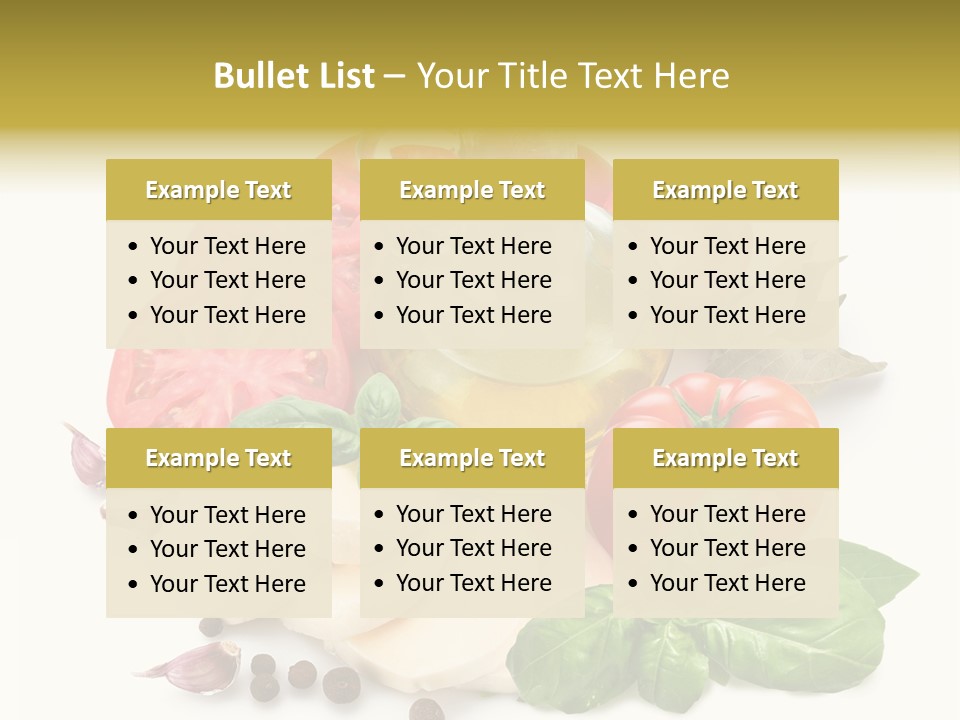 Pepper Leaf Seasoning PowerPoint Template