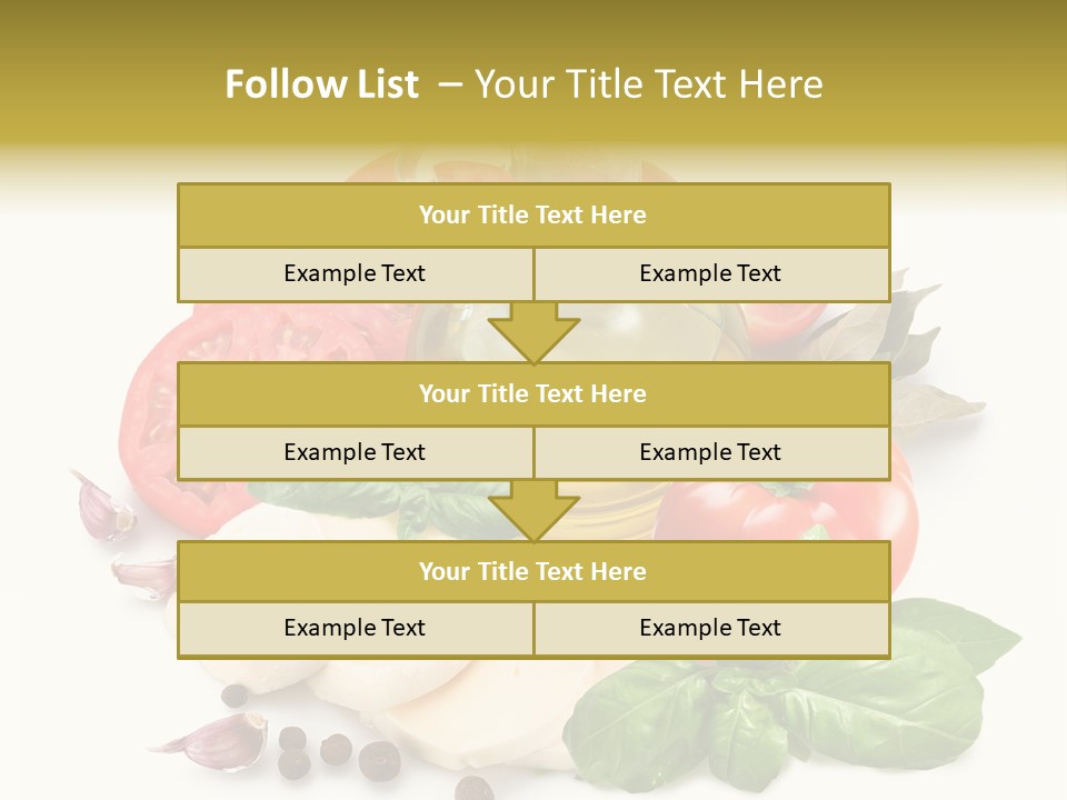 Pepper Leaf Seasoning PowerPoint Template