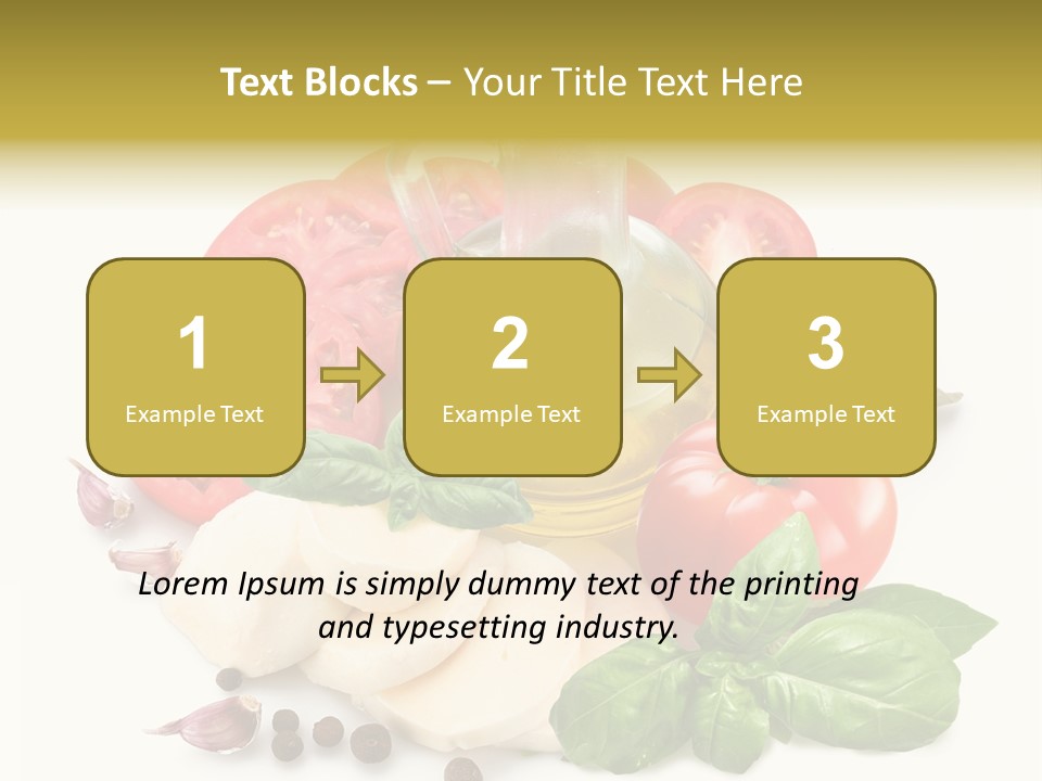 Pepper Leaf Seasoning PowerPoint Template