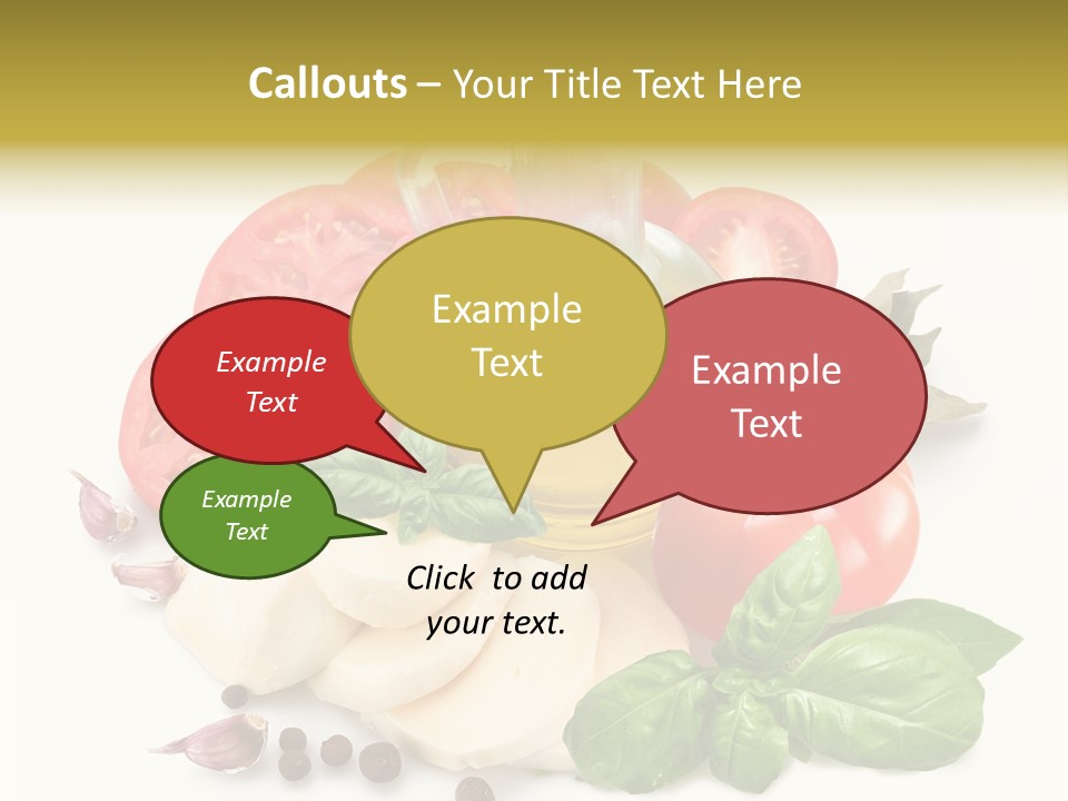 Pepper Leaf Seasoning PowerPoint Template