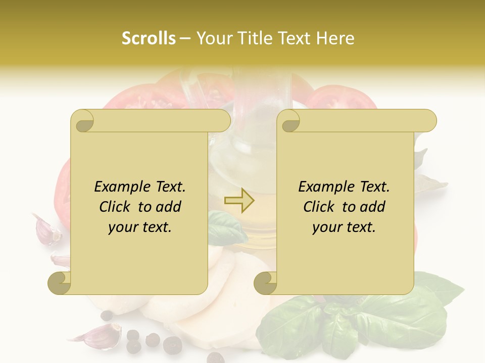 Pepper Leaf Seasoning PowerPoint Template