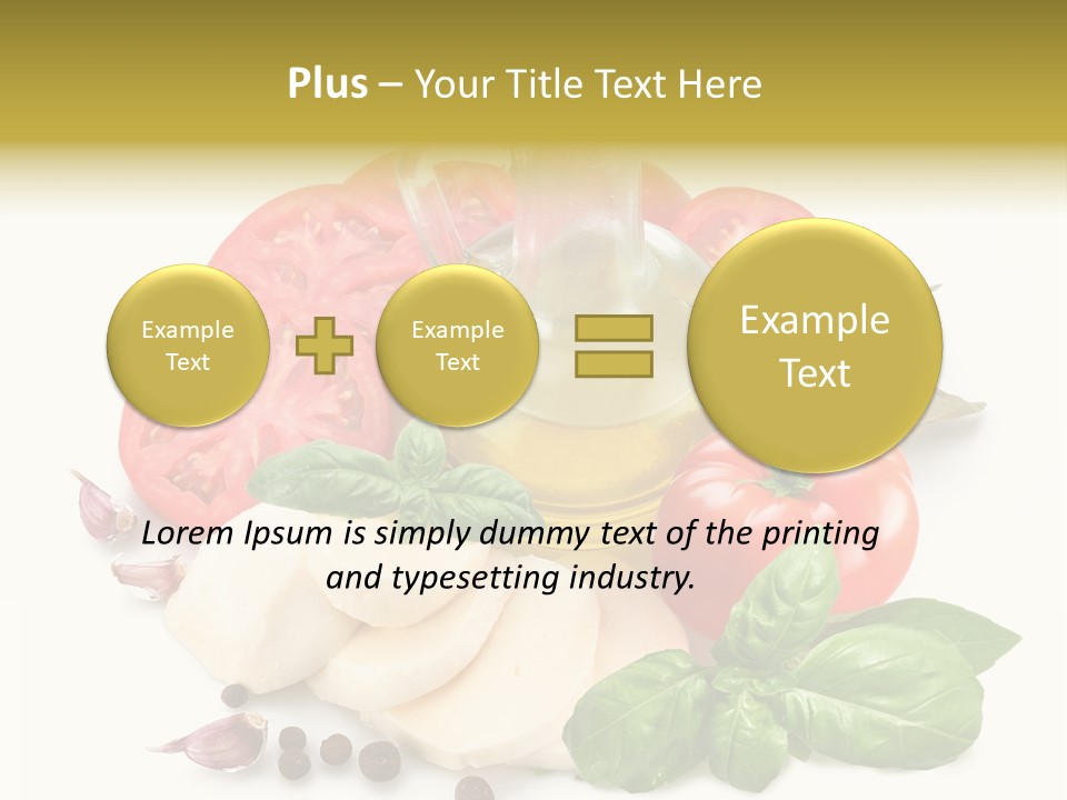 Pepper Leaf Seasoning PowerPoint Template