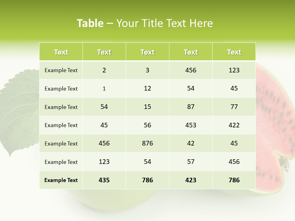 Installation Sour Gmo PowerPoint Template