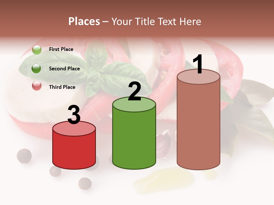 Aromatic Vegetable Olive PowerPoint Template