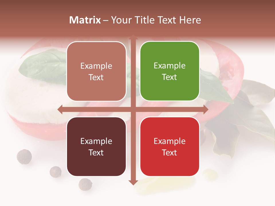 Aromatic Vegetable Olive PowerPoint Template