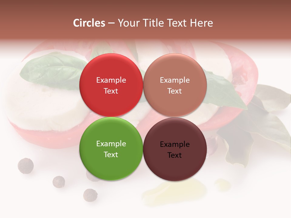 Aromatic Vegetable Olive PowerPoint Template