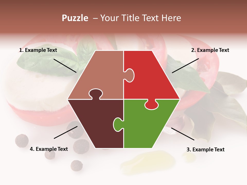 Aromatic Vegetable Olive PowerPoint Template