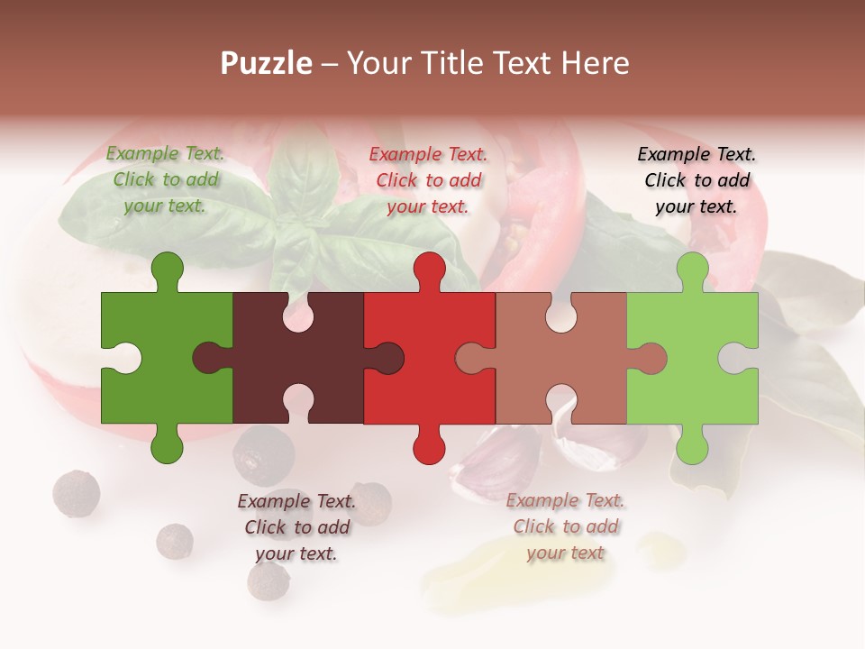 Aromatic Vegetable Olive PowerPoint Template