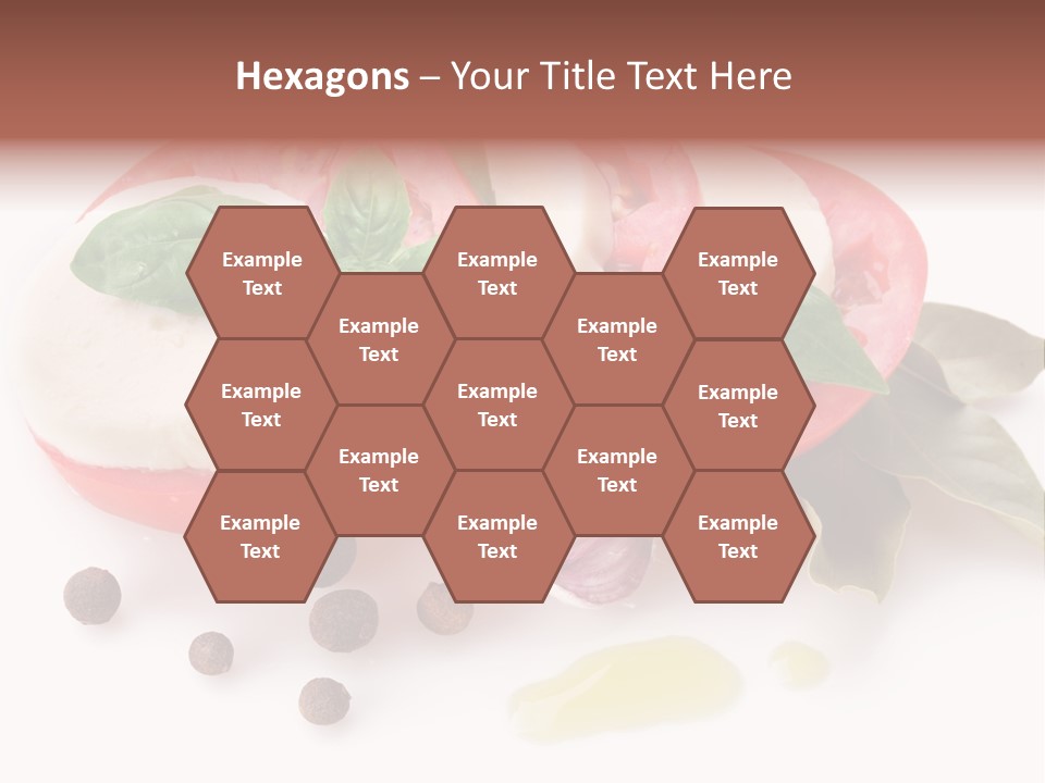 Aromatic Vegetable Olive PowerPoint Template