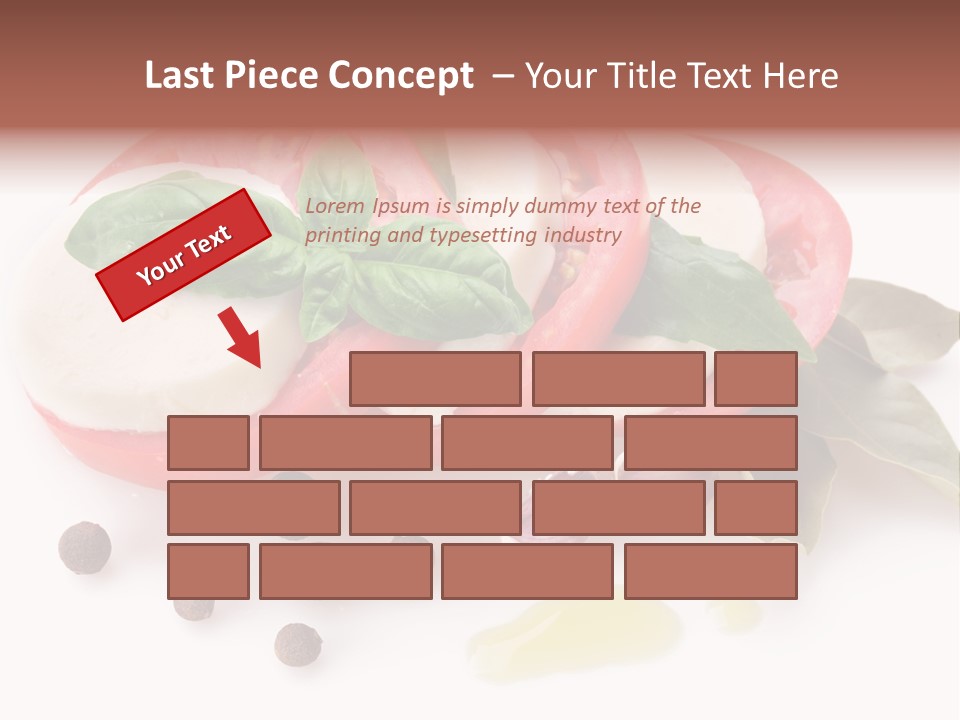 Aromatic Vegetable Olive PowerPoint Template