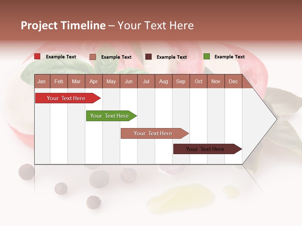 Aromatic Vegetable Olive PowerPoint Template