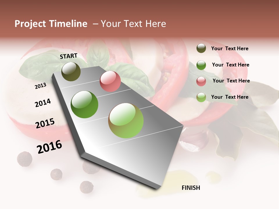 Aromatic Vegetable Olive PowerPoint Template
