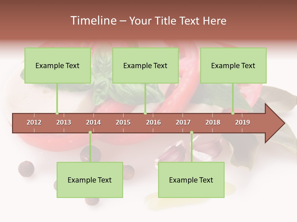 Aromatic Vegetable Olive PowerPoint Template