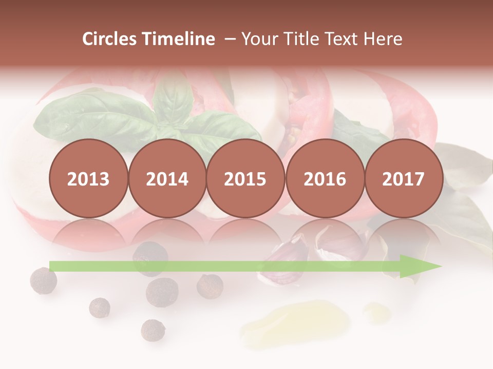 Aromatic Vegetable Olive PowerPoint Template