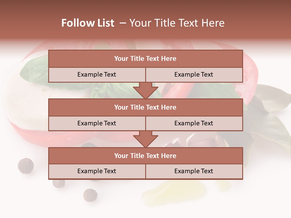 Aromatic Vegetable Olive PowerPoint Template