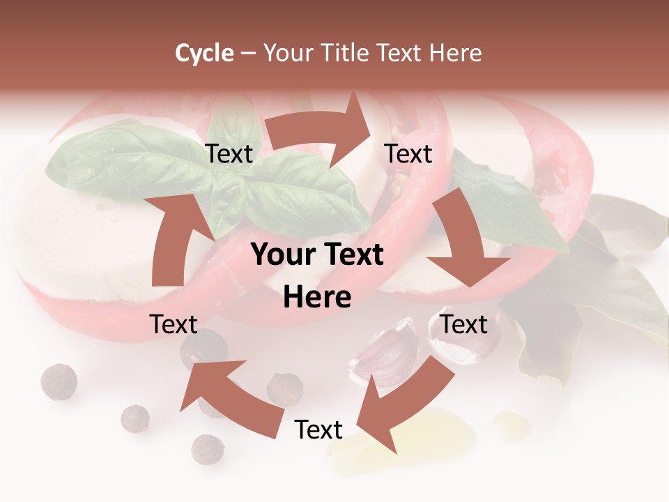 Aromatic Vegetable Olive PowerPoint Template