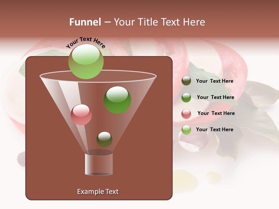 Aromatic Vegetable Olive PowerPoint Template