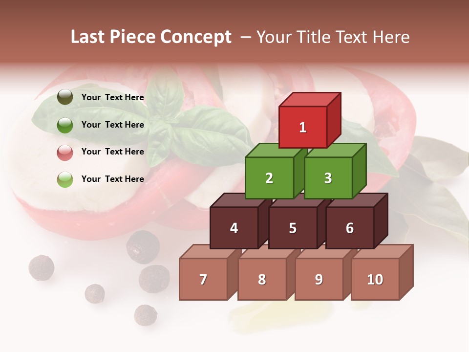 Aromatic Vegetable Olive PowerPoint Template