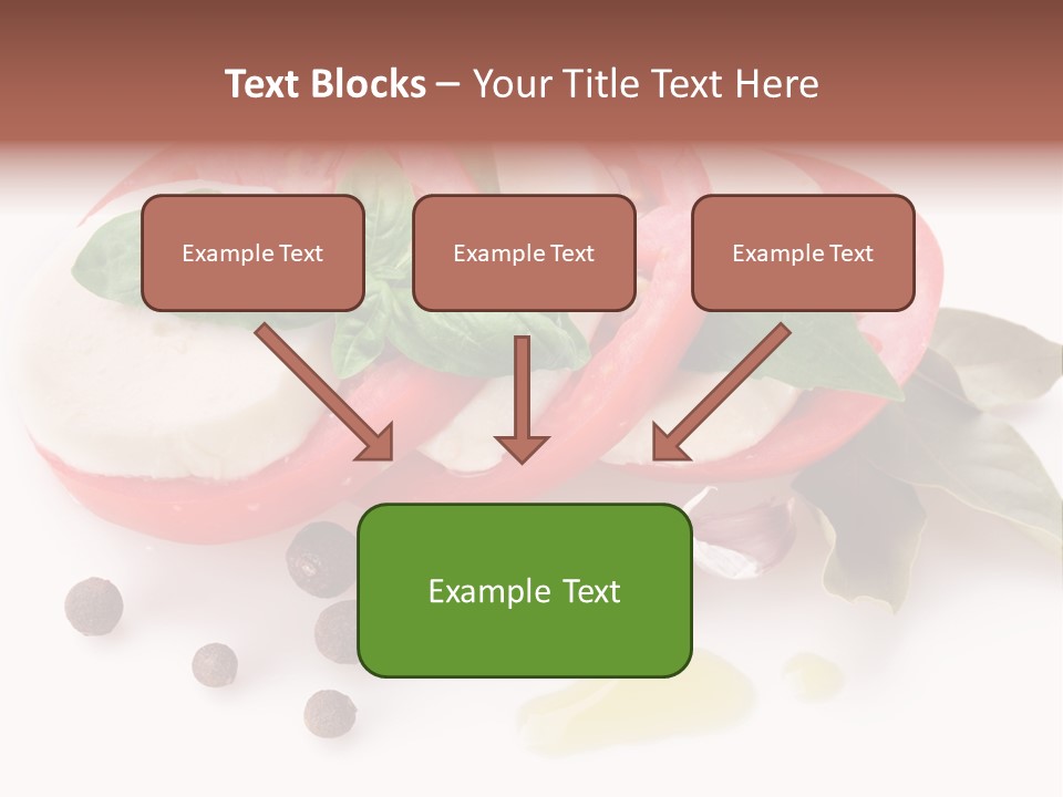 Aromatic Vegetable Olive PowerPoint Template