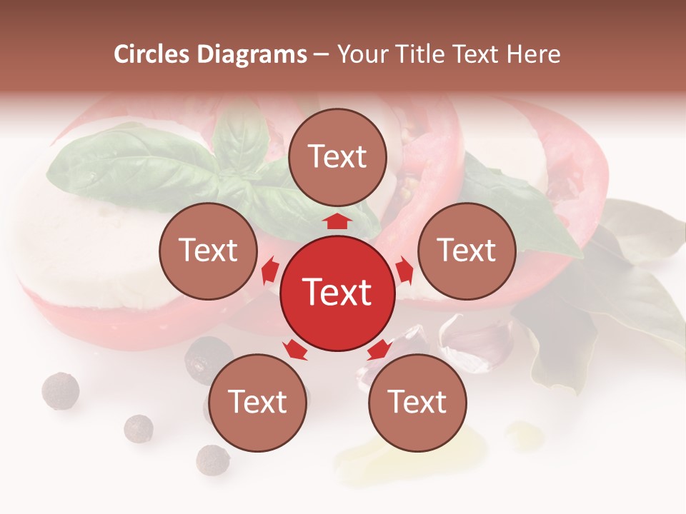 Aromatic Vegetable Olive PowerPoint Template